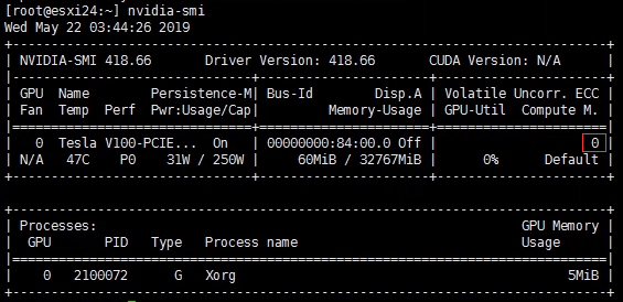 VMware vSphere 下 NVIDIA vGPU 驅(qū)動(dòng)的安裝和配置(圖7)