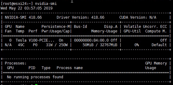 VMware vSphere 下 NVIDIA vGPU 驅(qū)動(dòng)的安裝和配置(圖10)